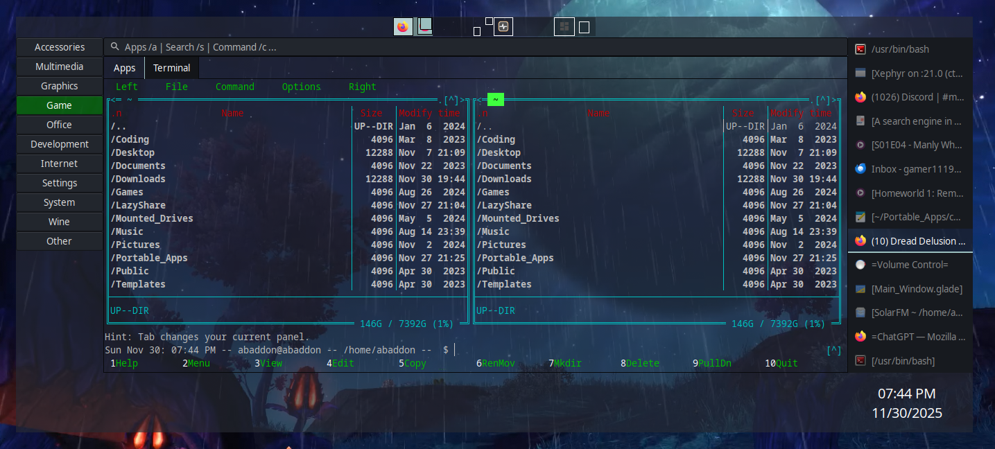 2 UTop terminal tab. 